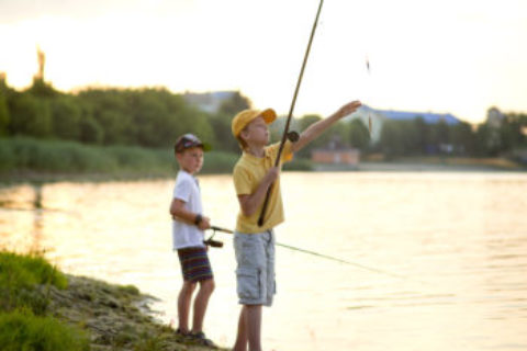 Initiation pêche enfants